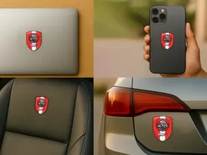 Vauxhall Badges Bombés Durable Max Stylé Pro Performance